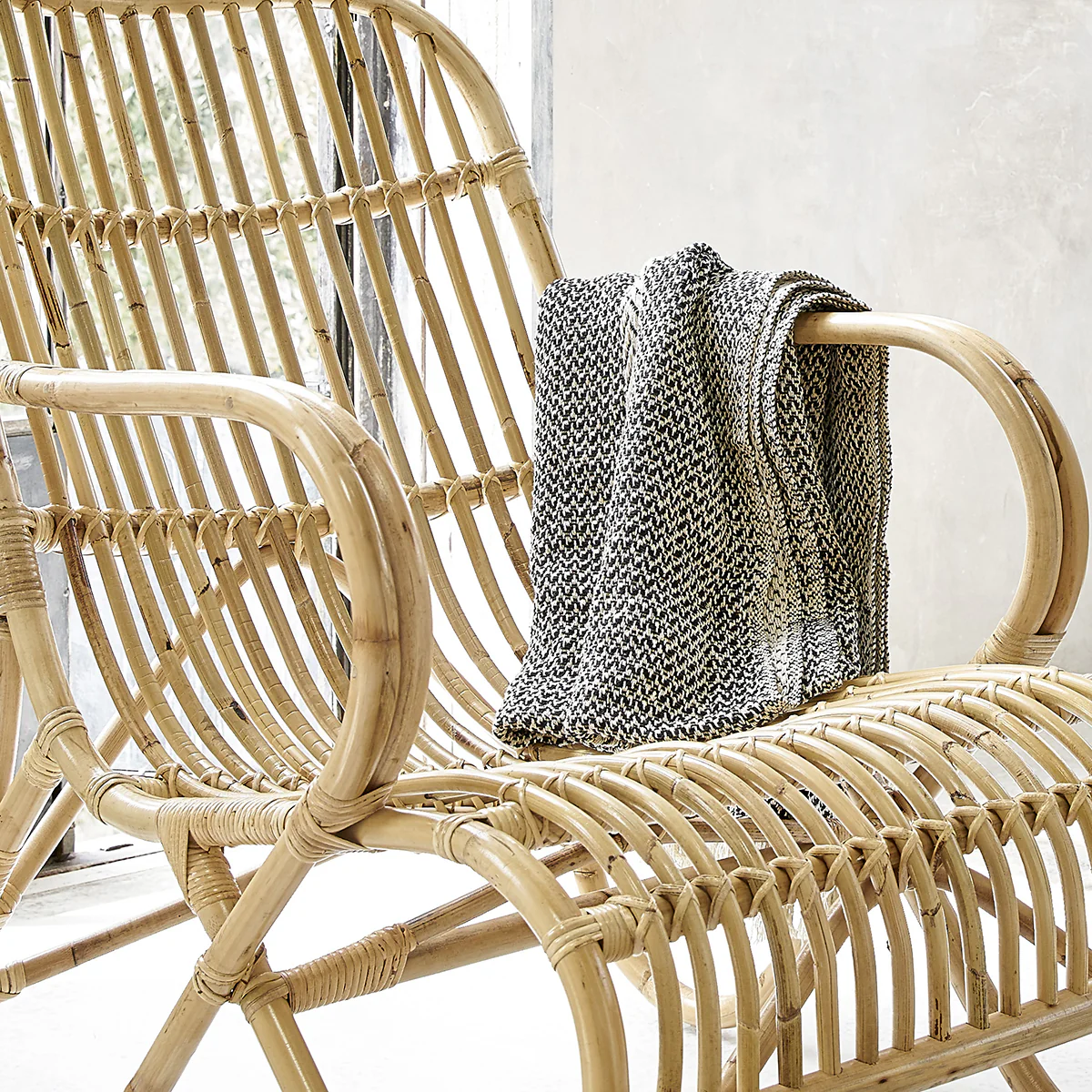 Set aus 2 Rattansesseln - Image 4