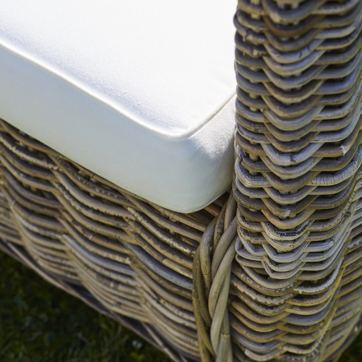 Gartensessel aus natürlichem Kubu (2er Set) - Image 3