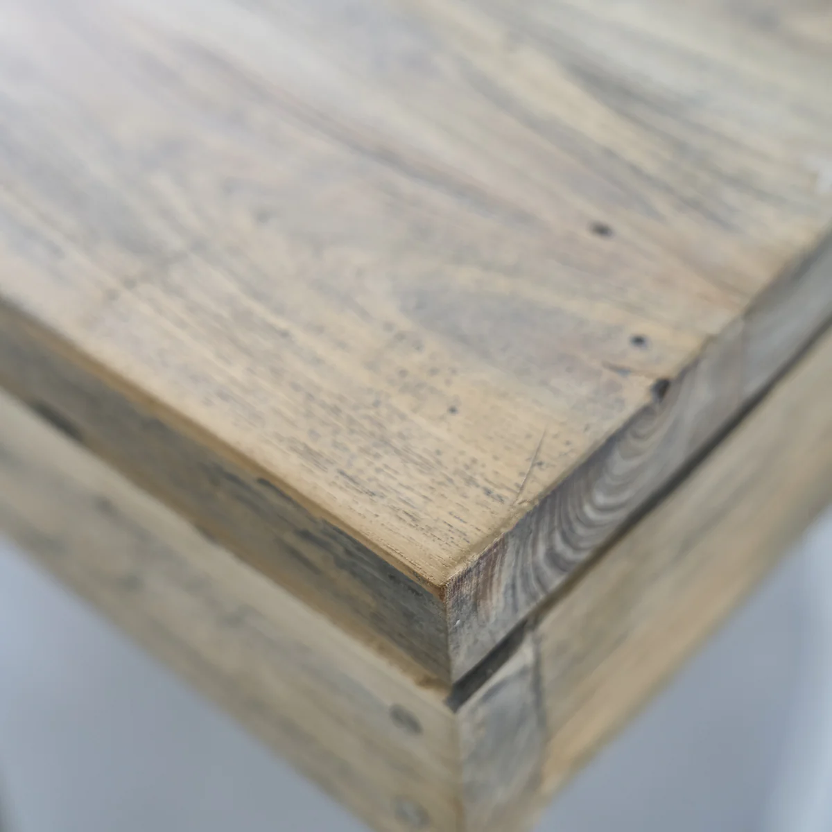 Ausziehbarer Tisch aus massivem, recyceltem Teakholz 10 pers. - Image 4