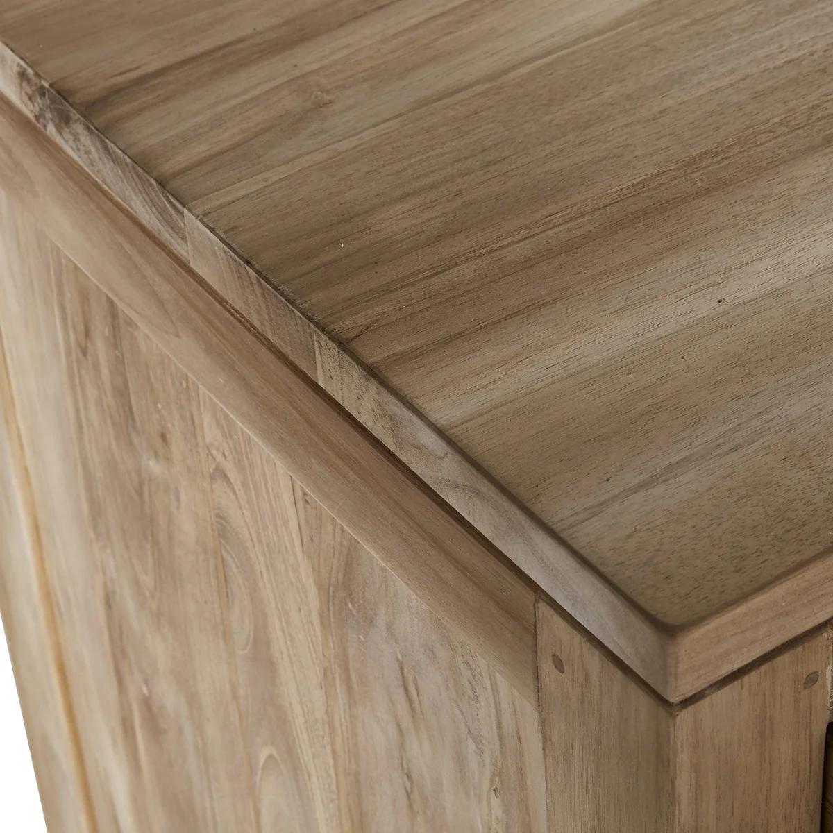 Buffet aus massivem Teakholz 120 cm - Image 4