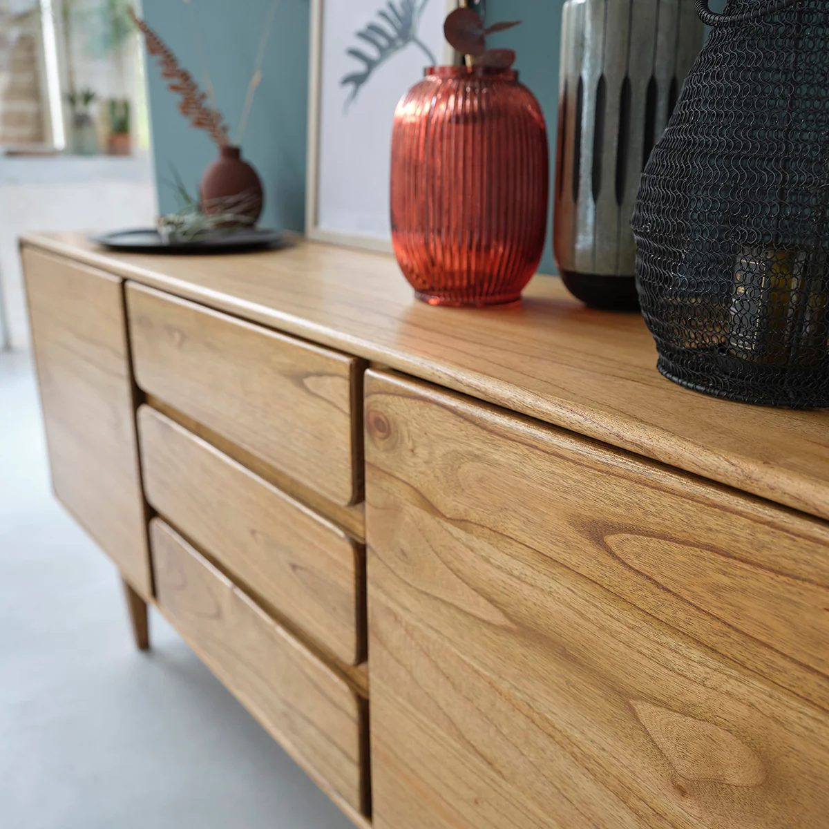 Sideboard aus Vintage-Mindiholz 180 cm - Image 5