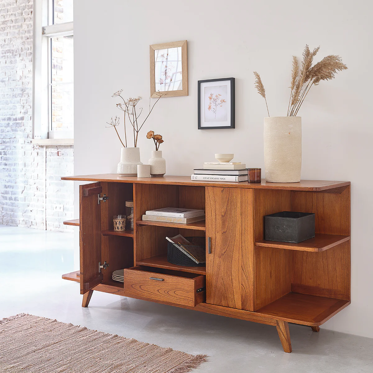 Buffet aus massivem Mindi 180 cm - Image 4