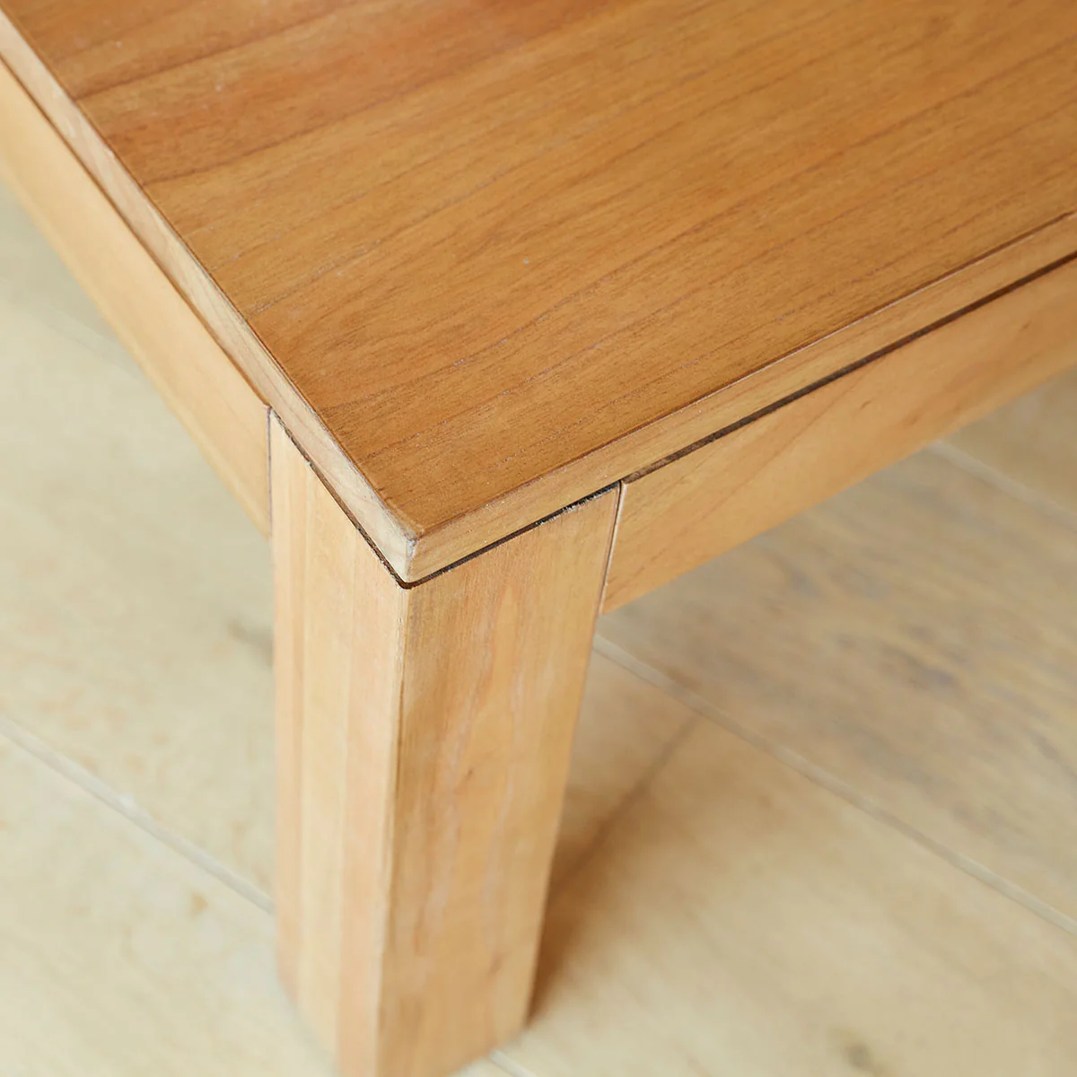 Couchtisch aus massivem Mindi-Holz 110 cm - Image 6