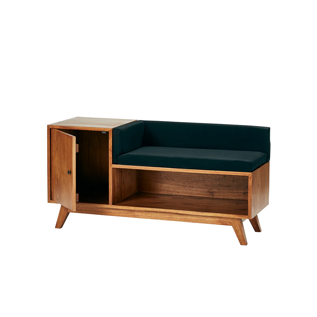 Eingangsbank aus Mindi-Holz 120 cm - Image 3
