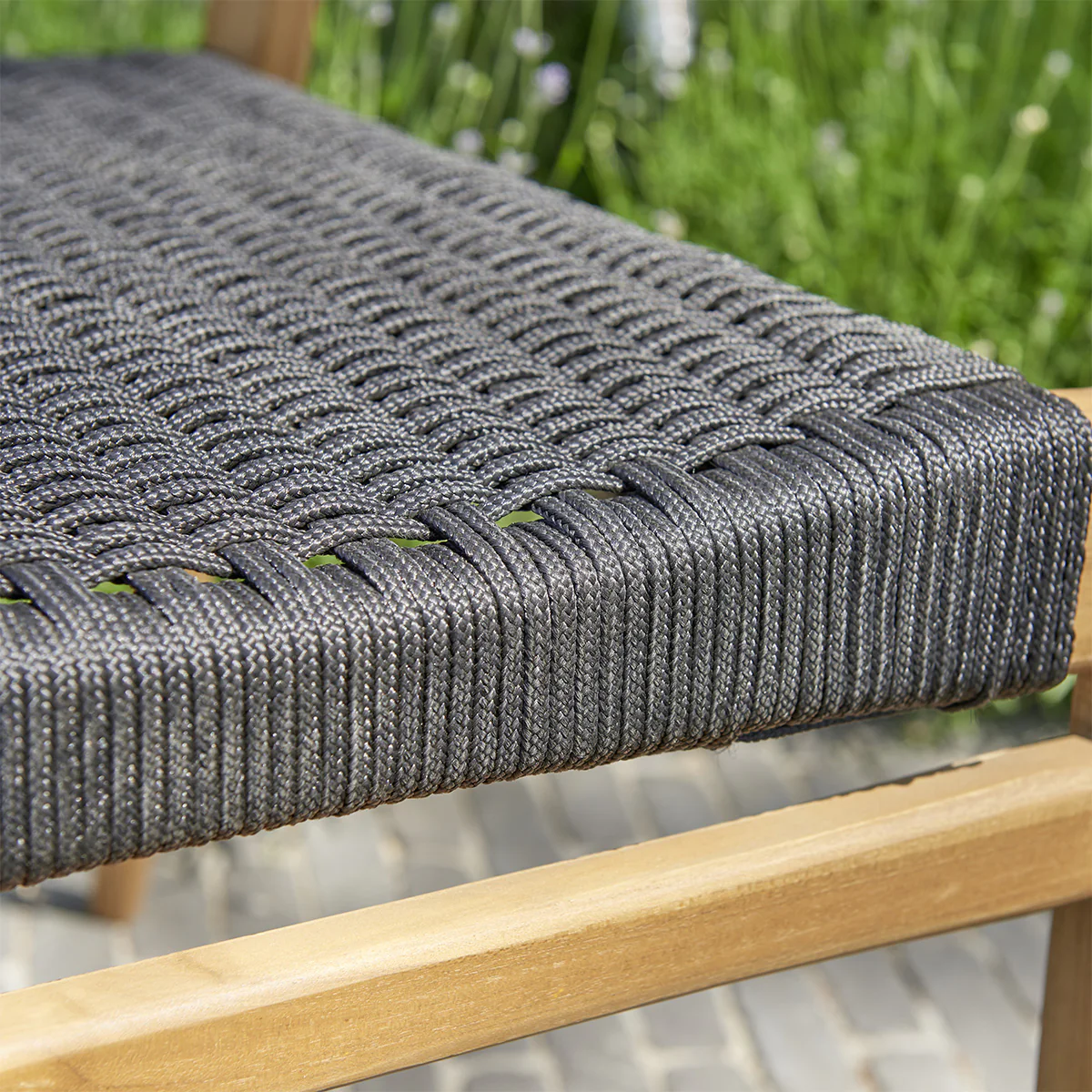 Ausziehbarer Gartenlounge aus Teakholz 6 pers. - Image 7