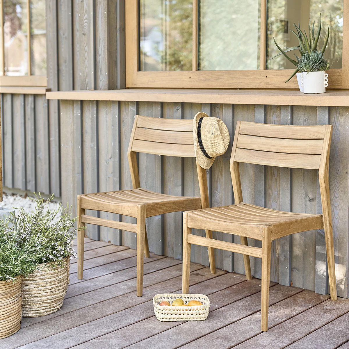Gartenmöbel aus massivem Teakholz für 2/4 Pers. - Image 6