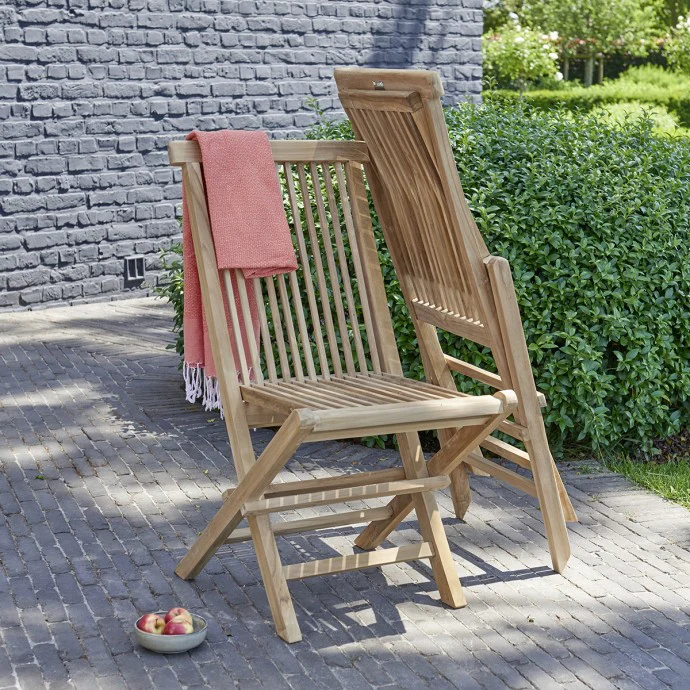 Ausziehbare Gartenmöbel massives Teakholz 8/10 pers. - Image 9