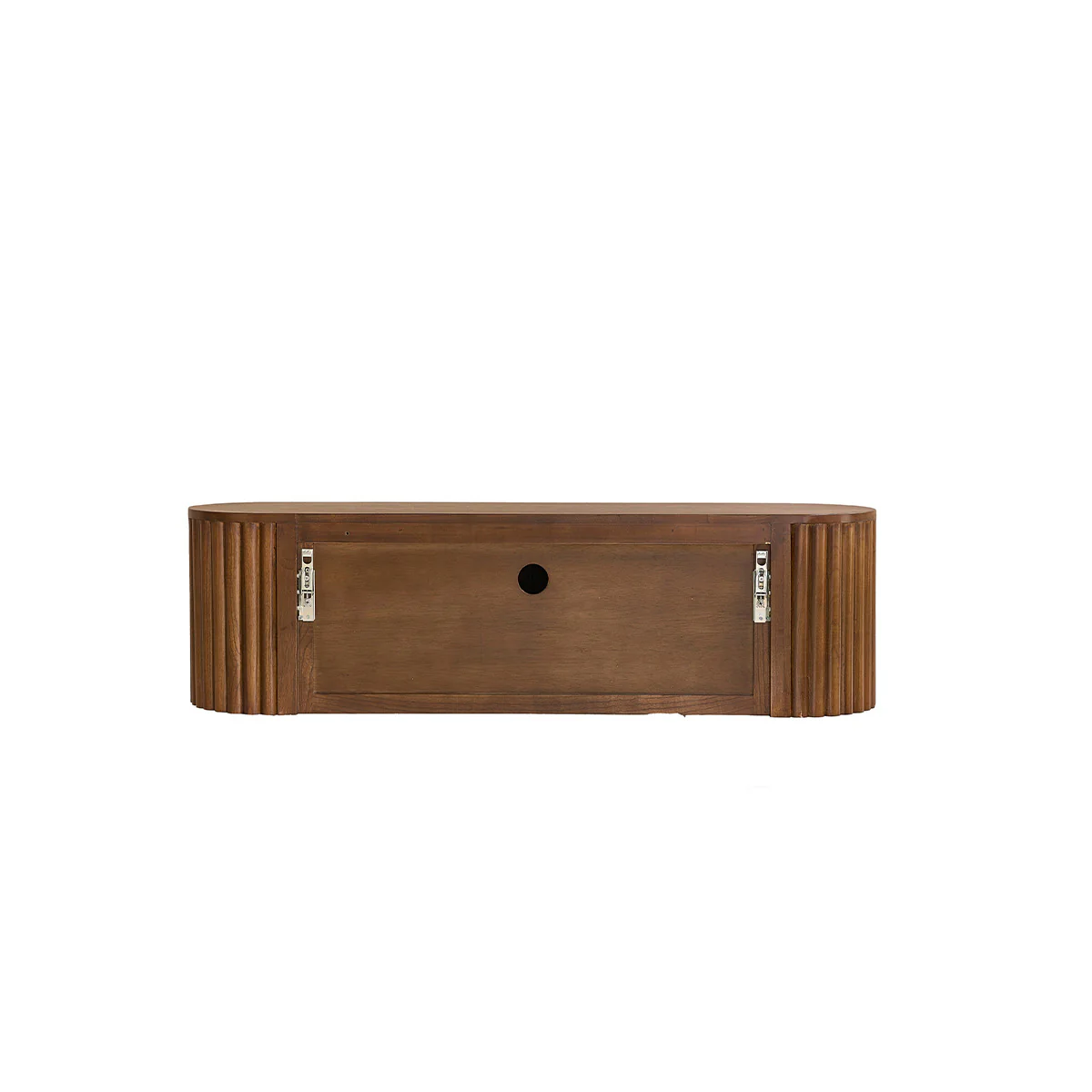 Hängender TV-Schrank aus Mindi-Holz mit Walnuss-Finish, 140 cm - Image 6