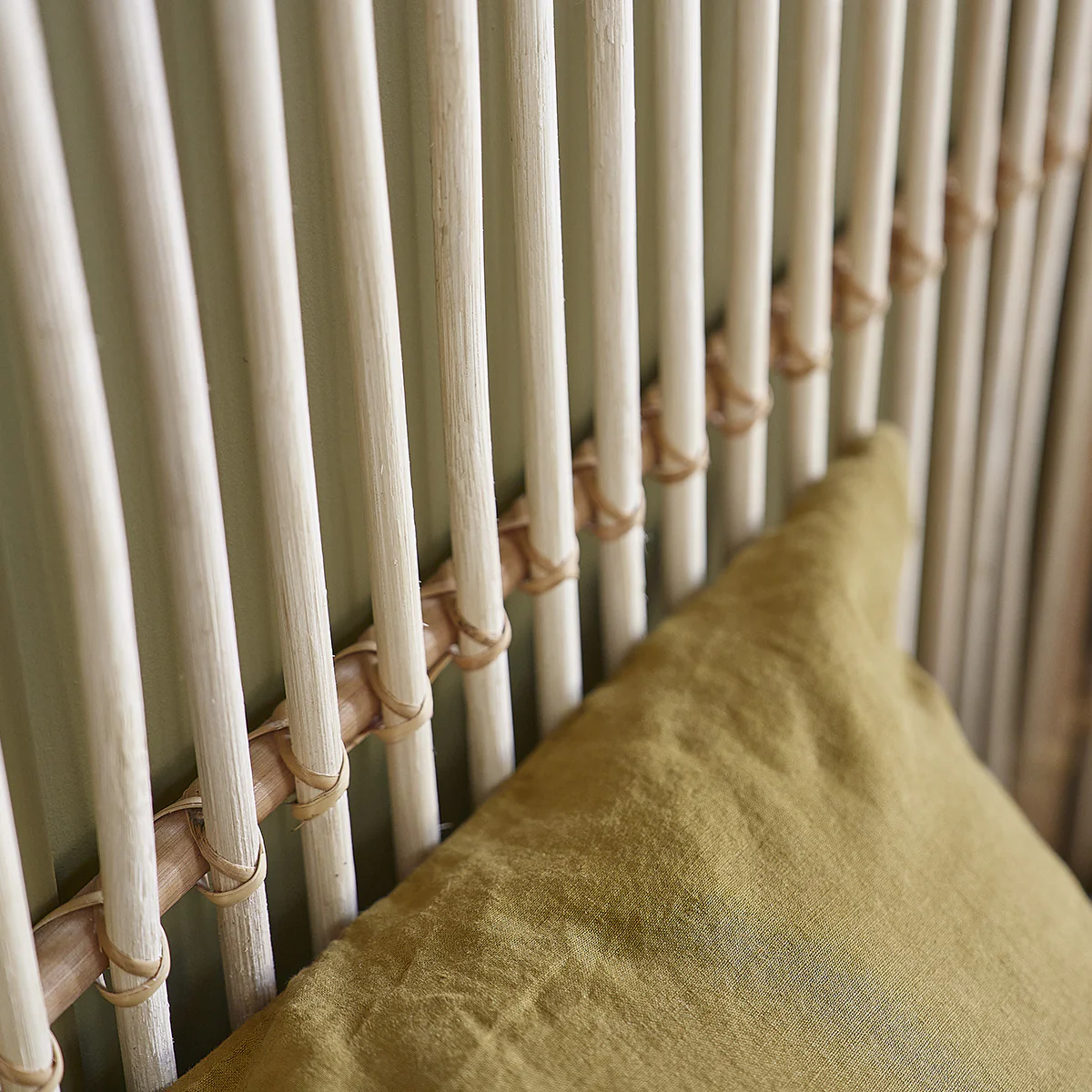 Kopfteil aus Rattan 180 cm - Image 4
