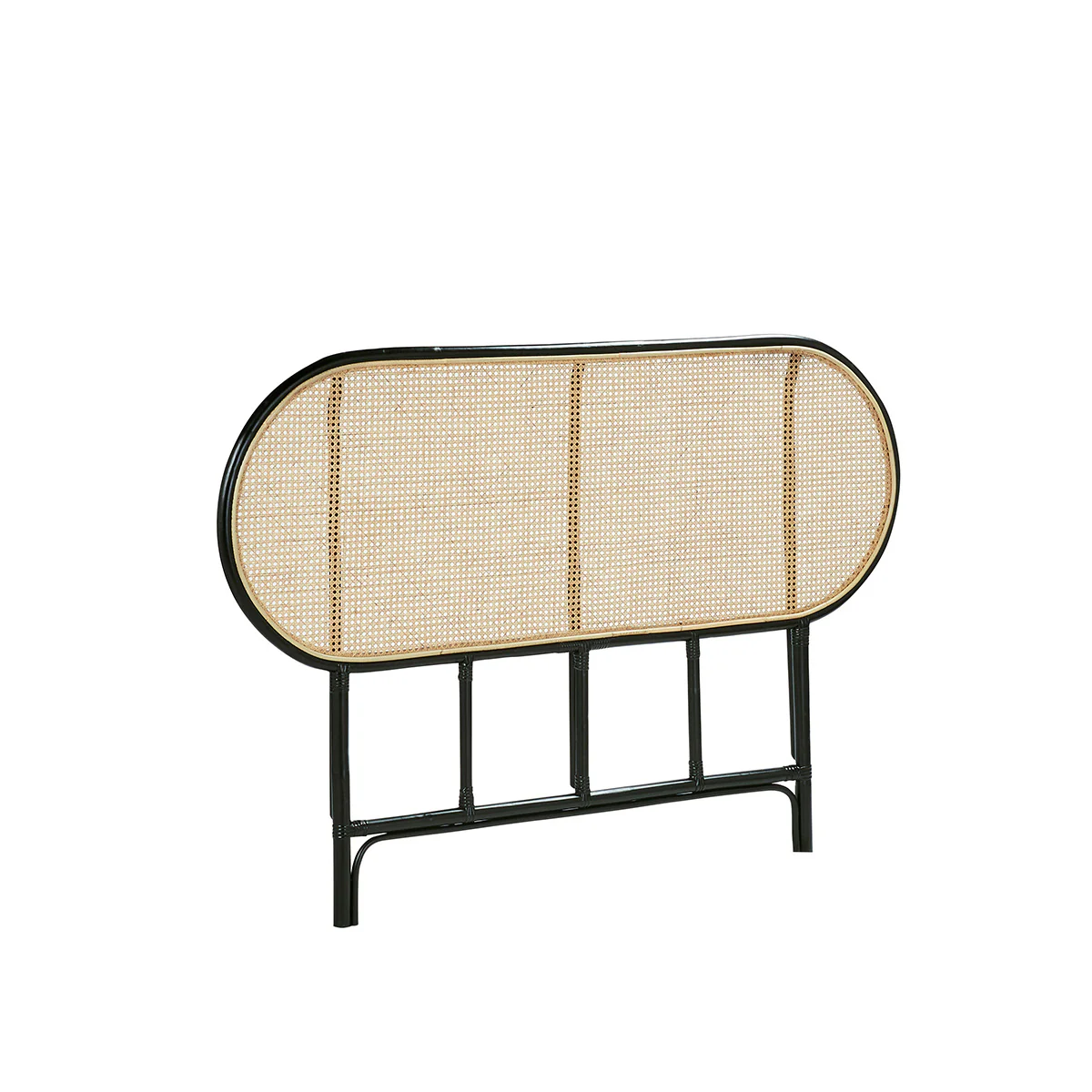 Kopfteil aus Rohrgeflecht und Rattan 160 cm - Image 3