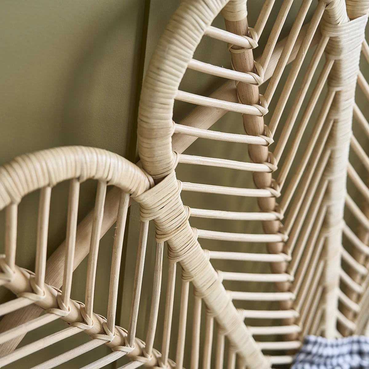Kopfteil aus Rattan 180 cm - Image 4