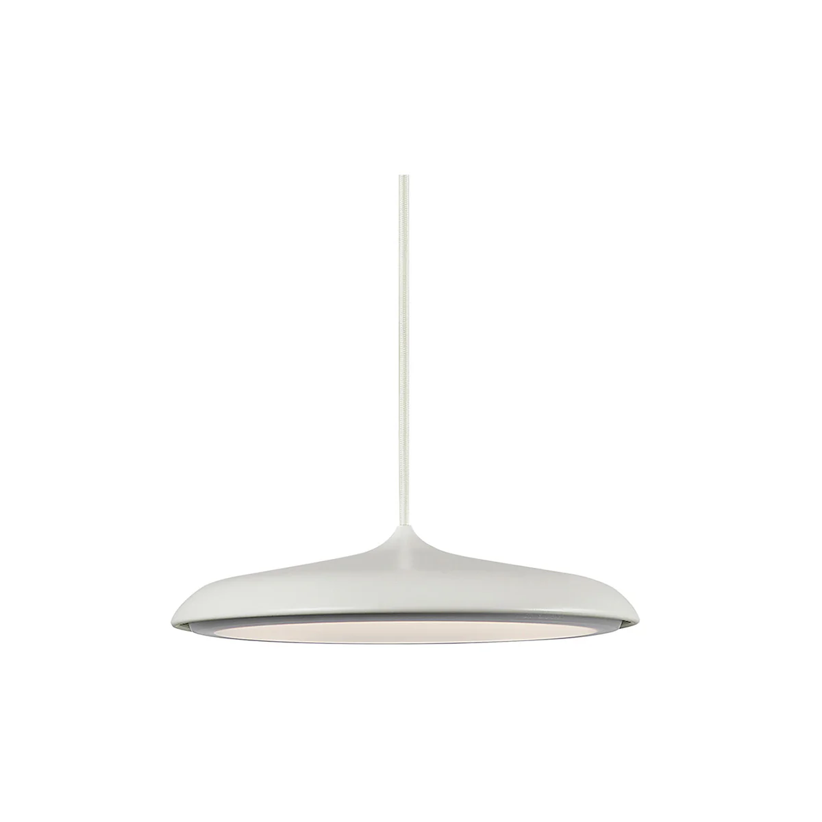 Metall-Hängeleuchte - 25 cm beige - Image 2