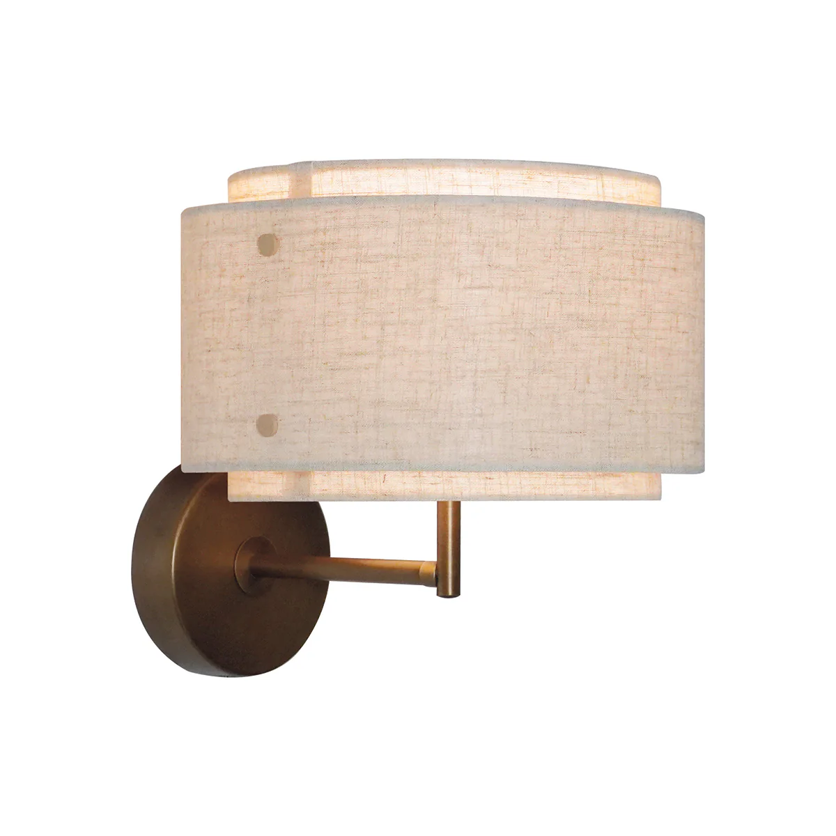 Metall-Wandleuchte beige - Image 2