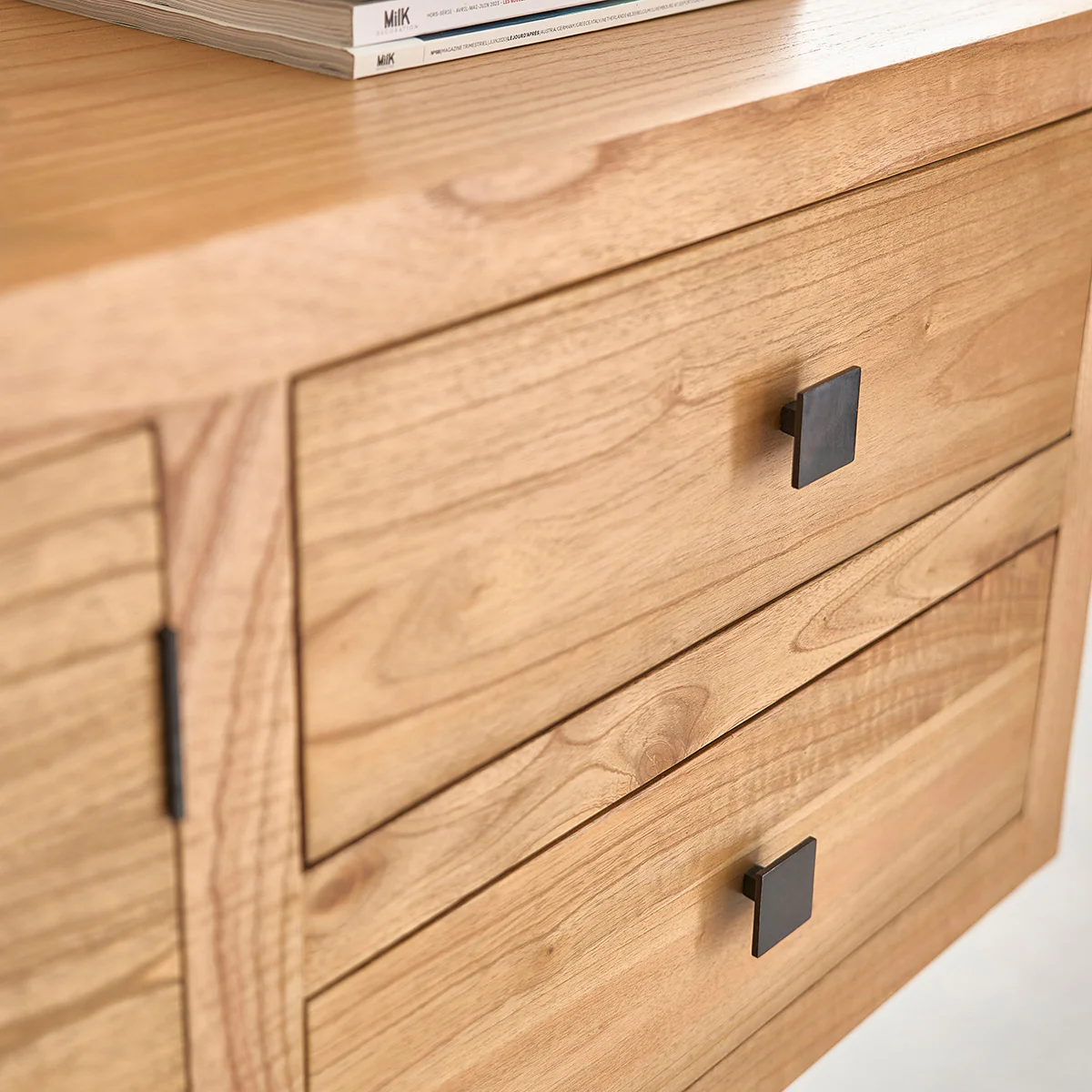 Kommode aus massivem Mindi 180 cm - Image 6