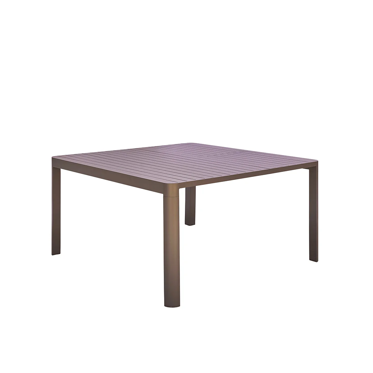 Quadratischer ausziehbarer Aluminium-Gartentisch 4/8 pers. - Image 2