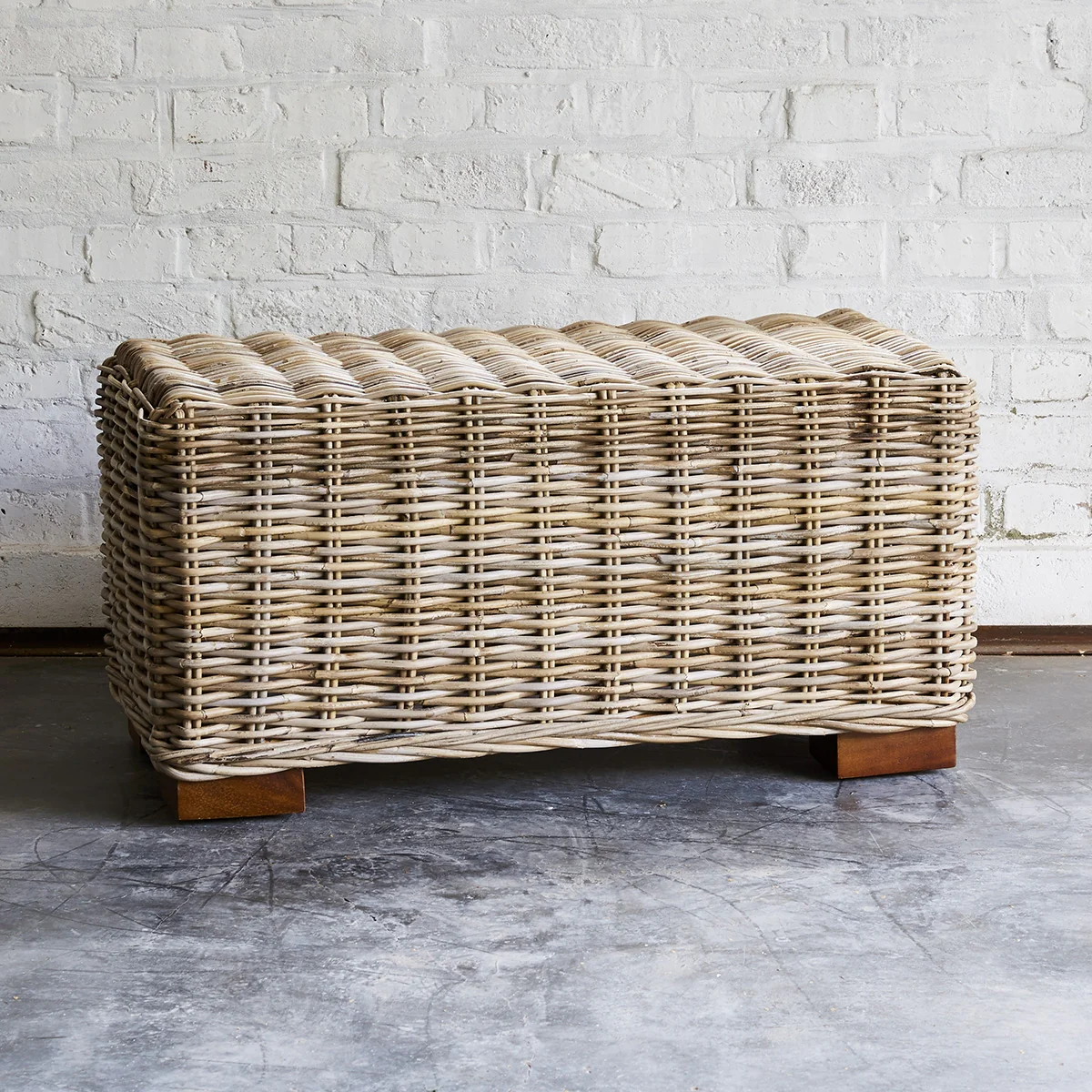 Rechteckiger Couchtisch aus Natur-Kubu - Image 6