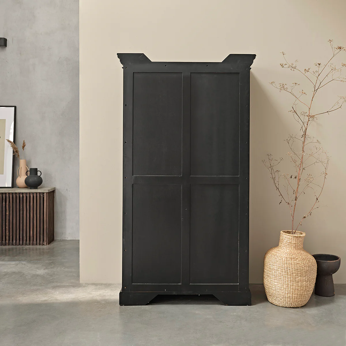 Schrank aus massivem Mahagoni 190 cm - Image 7