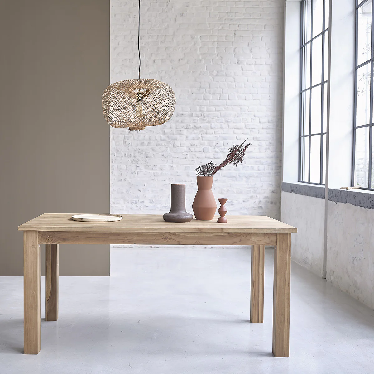 Tisch aus massivem Teakholz 8 pers. - Image 3