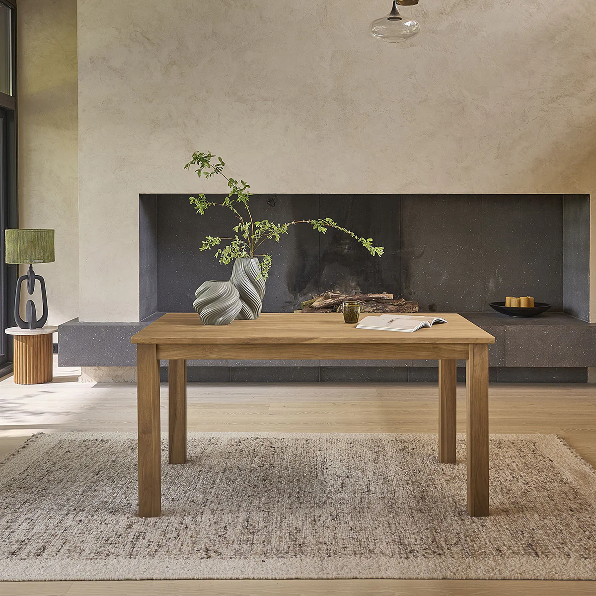 Tisch aus massivem Teakholz 6 pers. - Image 3