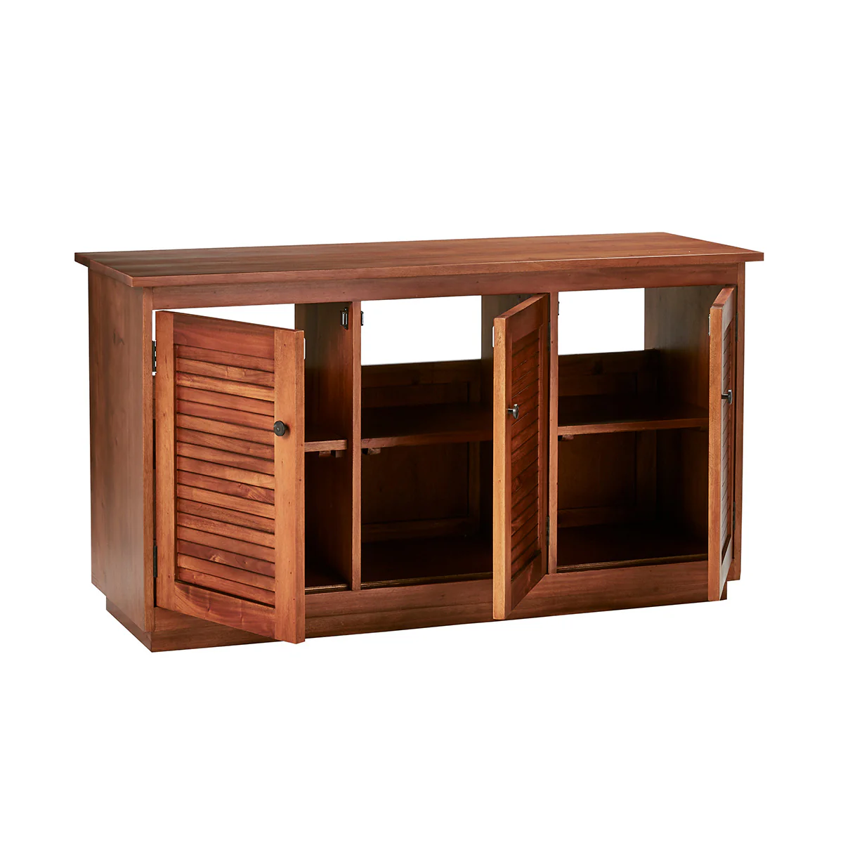 Waschtischunterschrank aus massivem Mahagoniholz 140 cm - Image 3