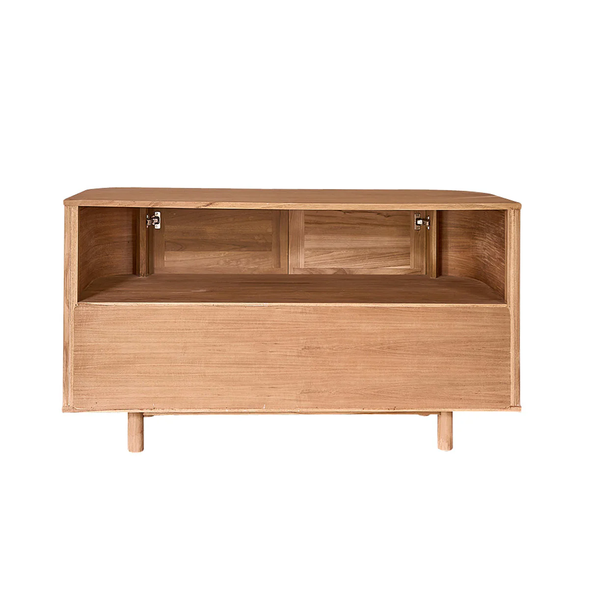 Waschtischunterschrank aus massivem Teakholz 140 cm - Image 7