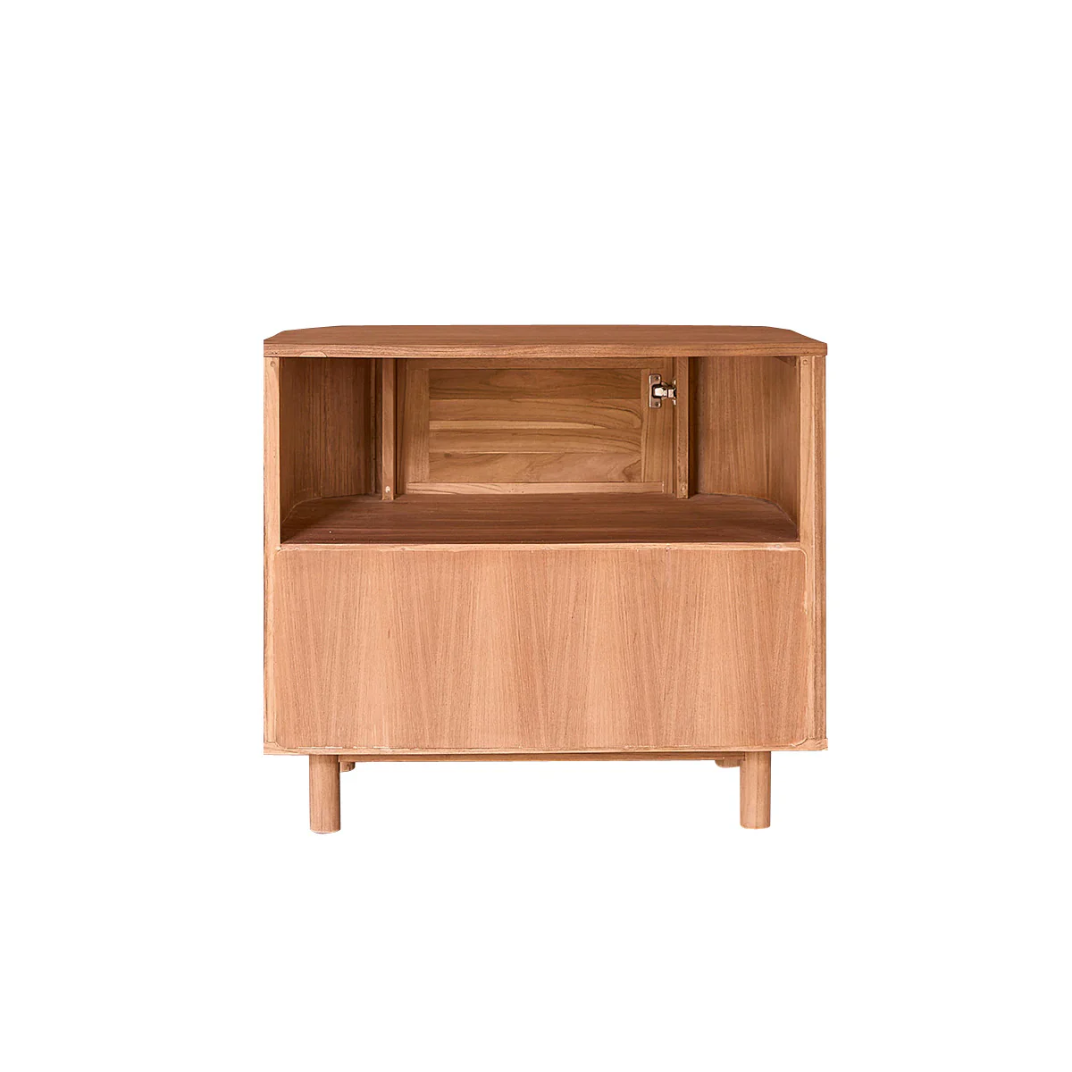 Waschtischunterschrank aus massivem Teakholz 90 cm - Image 8